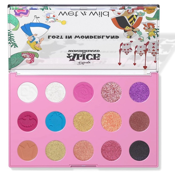Disney Alice In Wonderland Wet & Wild Tea Anyone? Eye & Face Bronzer Palette Set - Picture 7 of 11